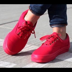 Red blood vans